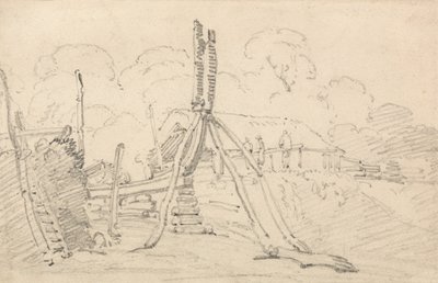 Boat Building by Thomas Girtin